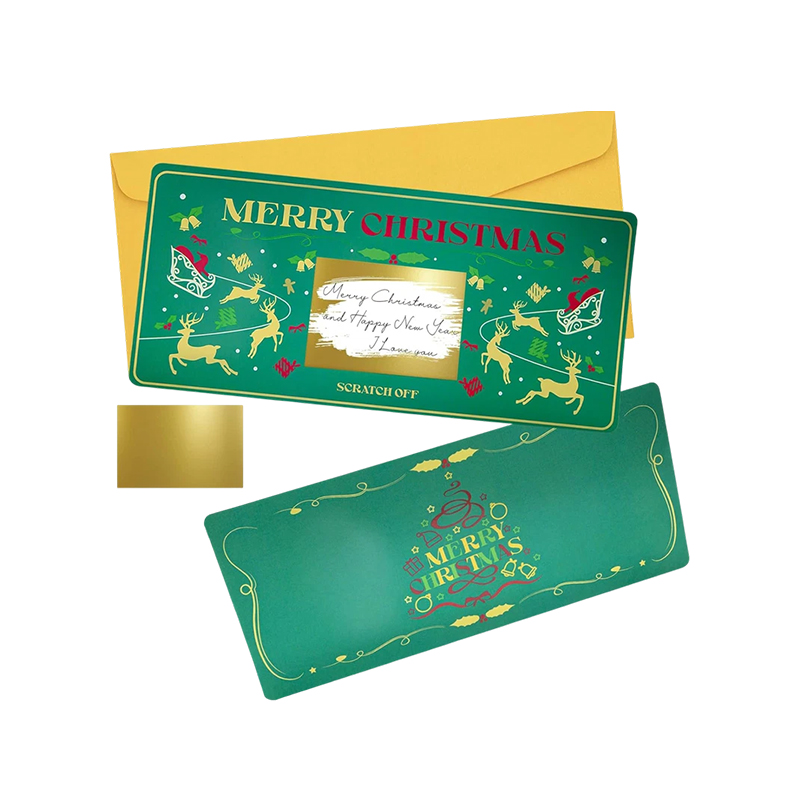Card Tag Double-Layer Thickened Game Card Double-Sided Printing Scratch Card Label Card Wholesale