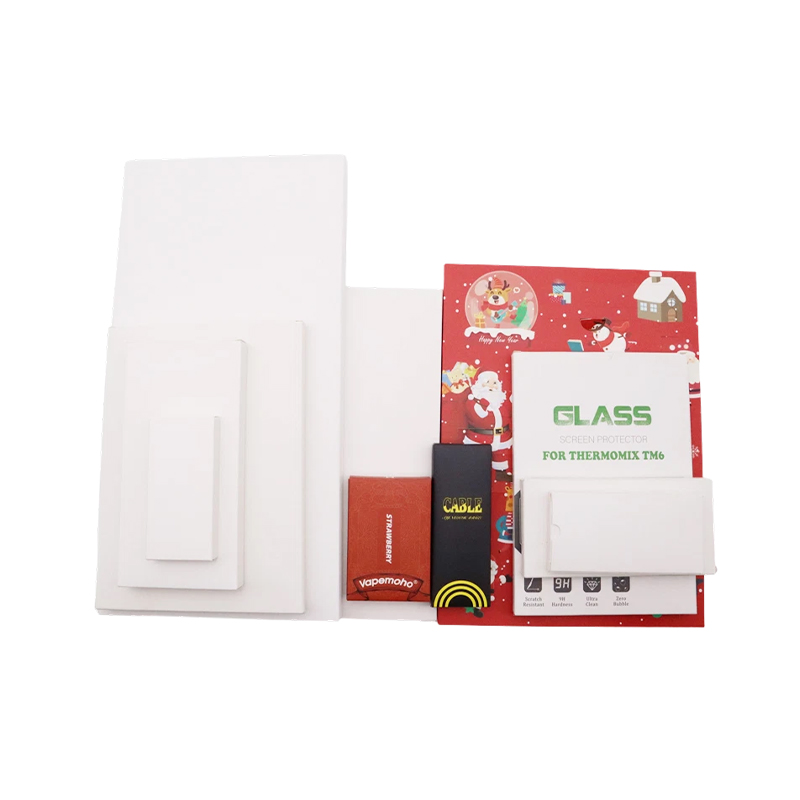 Cosmetics Essential Oil Mobile Phone Case Perfume 3c Watch Data Cable Earphone Packaging Card Box Color Box Window Card Box